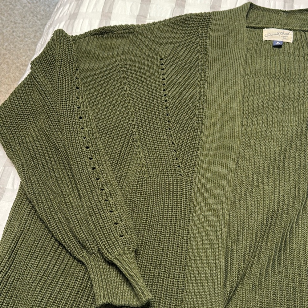 Army Green Cardigan